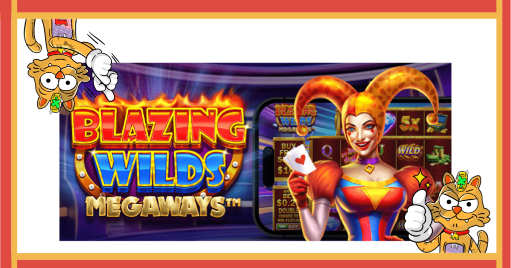 最大配当10000倍!Blazing Wilds Megawaysは、Pragmatic Play社が開発したMegaways仕様のスロットゲームです。7SPIN CASINOで独占先行配信中！